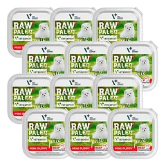 Vetexpert RAW PALEO PATE MINI šuniukų jautiena 12x150g - jautienos padėklas
