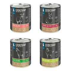 Liebesgut drėgnas maistas šunims, bandomasis rinkinys Sensitiv 8 x 800 g