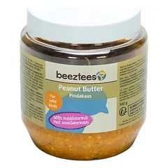 Beeztees Erdnussbutter für Wildvögel Natural 340 g