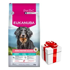 EUKANUBA Mono-Protein Salmon 12 kg + Staigmena ŠUNIUI
