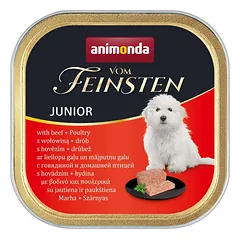 ANIMONDA Dog Vom Feinsten Junior, skonis: jautiena su paukštiena, 150 g