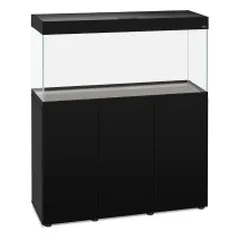 Opti Set 240 spintelė stačiakampė, juoda, 121x41x80 cm — 4 nuotrauka