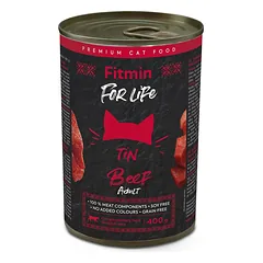 Fitmin for Life Adult Beef konservai katėms padaže 400 g