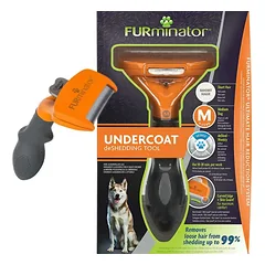 FURminator deShedding šukos trumpaplaukiams šunims M