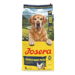 Josera Medi/Maxi Chicken&Sweet Potato sausas maistas šunims, 12,5 kg