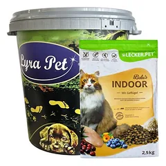 Lyra Pet Lecker.Pet® Balu's Indoor su paukštiena, sausas pilnavertis maistas katėms, 10 kg — 4 nuotrauka