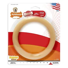 Nylabone Dura Chew Ring Original - patvarus kramtomas žiedas šunims, vištienos skonio