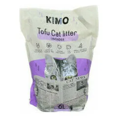 Kimo tofu kraikas katėms su levandų ekstraktu 2,5 kg (6 l) — 2 nuotrauka