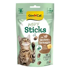 GIMCAT MINI STICKS WITH TURKEY & CHEESE 50 G