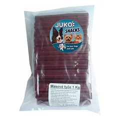 Mėsa lazdelės JUKO Užkandžiai 1 kg (apie 80 vnt.)