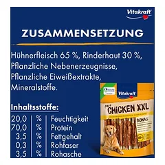 Vitakraft Bonas Chicken XXL skanėstai šunims — 4 nuotrauka
