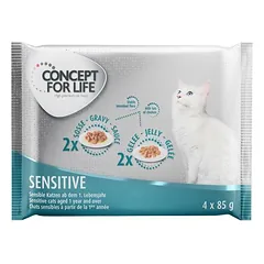 Concept for Life bandomasis rinkinys 4 x 85 g, drėgnas maistas katėms — 2 nuotrauka