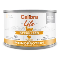 CALIBRA Cat Life Sterilised Turkey 200g