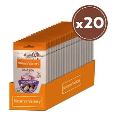Nature’s Variety Meat Bites skanėstai šunims su kalakutiena, 20 g
