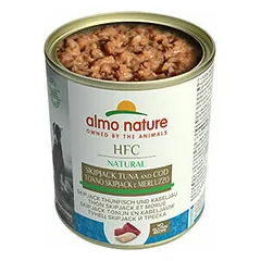 Almo Nature HFC Natural tunas ir menkė, drėgnas maistas šunims 290 g — 3 nuotrauka