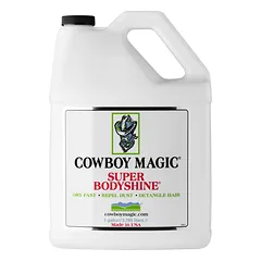Cowboy Magic Super Bodyshine - stipriai blizgantis kailio kondicionierius šunims ir arkliams, atstumiantis dulkes, 100ml — 5 nuotrauka