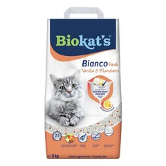 Biokats Fresh Vanilla/Mandarin kačių tualeto kraikas su vanilės ir mandarino kvapu, 5 kg