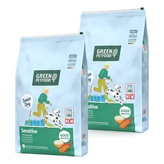 GREEN PETFOOD InsectDog Sensitive 2 x 10kg jautriems šunims su vabzdžiais ir ryžiais