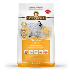 WOLFSBLUT VetLine Skin& Coat dietinis pašaras suaugusiems šunims, odai ir kailiui, 2 kg