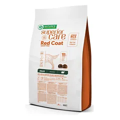 NATURE’S PROTECTION SUPERIOR CARE SUAUGUSIŲ, VISŲ VEISLIŲ RAUDONKAILIŲ ŠUNŲ SAUSAS BEGRŪDIS PAŠARAS SU ĖRIENA 10 kg