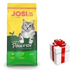 JOSERA JosiCat Crunchy Poultry 10kg + STAIGMENA KATEI