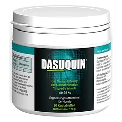 Dasuquin kramtomosios tabletės, papildas šunims, 80 kramtomųjų tablečių, dydis L — 2 nuotrauka