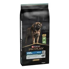 Purina Pro Plan Large Robust Adult Sausas pašaras suaugusiems didelių veislių tvirto kūno sudėjimo šunims, turintiems jautrią virškinimo sistemą, su ėrieną, 14 kg