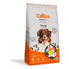 CALIBRA Dog Premium Line sausas maistas aktyviems šunims su vištiena 12 kg