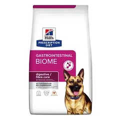 Hills Prescription Diet Gastrointestinal Biome Digestive and Fibre Care sausas maistas šunims, sveikam žarnynui užtikrinti, 10 kg