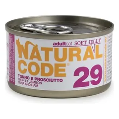 Natural Code Soft Jelly Can drėgnas maistas katėms, ekonominė pakuotė 24 x 85 g — 1 nuotrauka