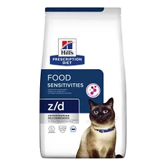 Hill's Prescription Diet Feline z/d sausas pašaras alergiškoms katėms