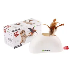 GiGwi interaktyvus žaislas katėms - pasislepiančios plunksnos, 17 cm