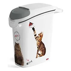 CURVER PetLife Konteineris kraikui ar ėdalui laikyti 10 kg/27 l 23,2x49,7x50,3