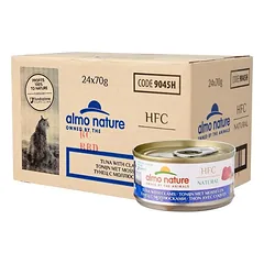 Almo Nature HFC Tuna with Clams konservai katėms su tunu ir moliuskais, 70 g — 4 nuotrauka