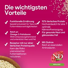 Farmina N&D Quinoa Adult Skin & Coat mit Hering und Kokosnuss