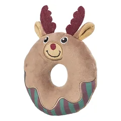 TRIXIE Xmas Spurga-briedis, pliušas, 14 cm, su garsu (pak.3), 1 vnt. — 2 nuotrauka