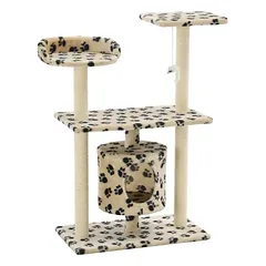 Prolenta Premium draskyklė katėms Sophie-Manon, 70 x 45 x 95 cm, pilka, poliesteris: 100 % — 4 nuotrauka
