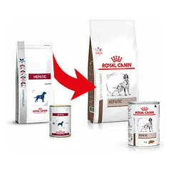 Royal Canin Vet VD Hepatic veterinarinis maistas šunims 7kg — 2 nuotrauka