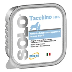 Solo konservai šunims ir katėms "Tacchino" su kalakutiena