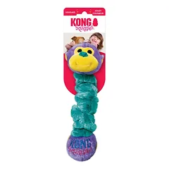 KONG Squiggles Assorted pliušinis žaislas šunims, vidutinio dydžio — 2 nuotrauka