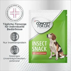 Concept for Life Insect Snack Hundeleckerli