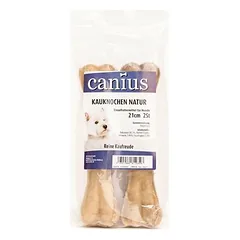 Canius kramtomasis kaulas, natūralus, 21 cm, skanėstai šunims