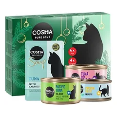 Cosma žieminė Mix Box drėgnas maistas katėms, > 500 g — 3 nuotrauka