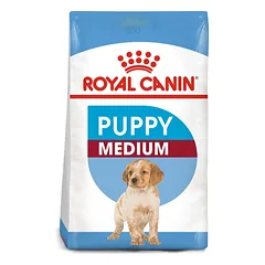 ROYAL CANIN Medium Puppy 1 kg sauso ėdalo 2-12 mėnesių vidutinių veislių šuniukams