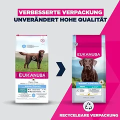 Eukanuba Special Care Weight Control Adult Large, sausas maistas šunims — 2 nuotrauka