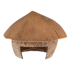 TIAKI kokoso riešuto namelis žiurkėnams ir pelėms, apie Ø 16 x H 13 cm — 5 nuotrauka