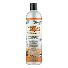 Double K Desert Almond - migdolų šampūnas ilgam ir tankiam šunų, kačių ir arklių kailiui, koncentratas, 3,8L — 3 nuotrauka