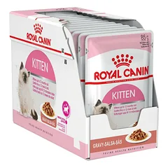 Royal Canin FHN Kitten Instinctive In Gravy kačių konservai padaže kačiukams, 85 g, 12 vnt.