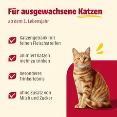 animonda Carny Cat Drink 24 x 140 ml, skanėstai katėms — 2 nuotrauka