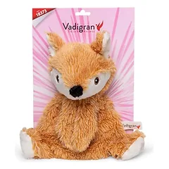 VADIGRAN Plush Fox pliušinė traškanti lapė šuniui 28cm — 2 nuotrauka